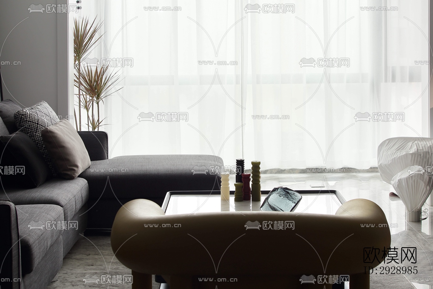 高级灰平层效果图下载（渲染图14）