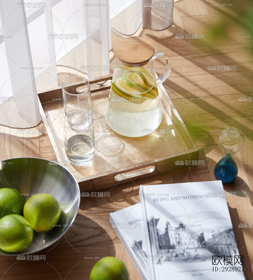 现代平层效果图下载（渲染图16）