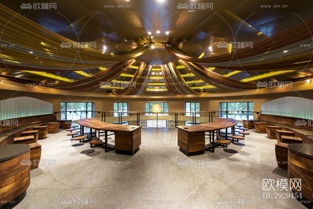 美式咖啡奶茶效果图下载（渲染图10）