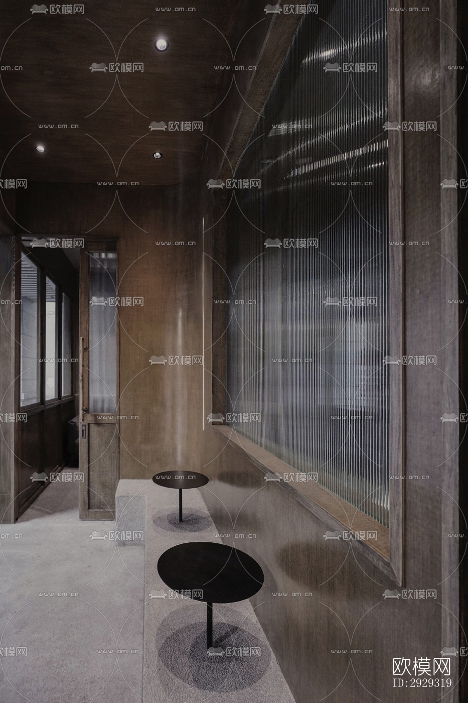 侘寂咖啡奶茶效果图下载（渲染图12）