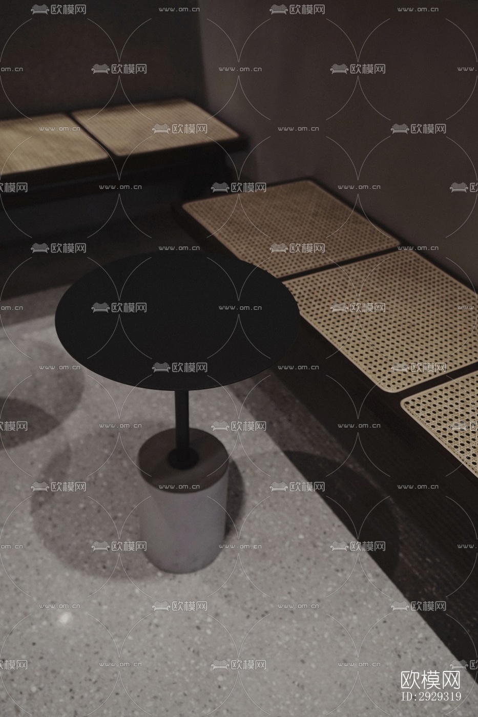 侘寂咖啡奶茶效果图下载（渲染图10）