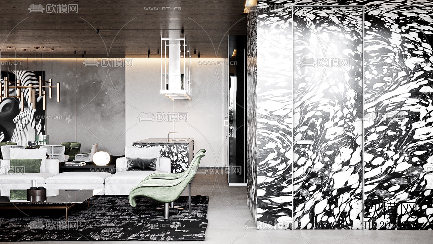 高级灰平层效果图下载（渲染图10）