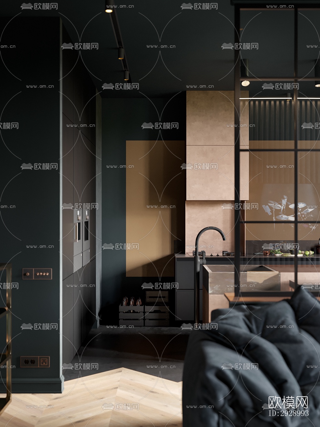 高级灰平层效果图下载（渲染图7）