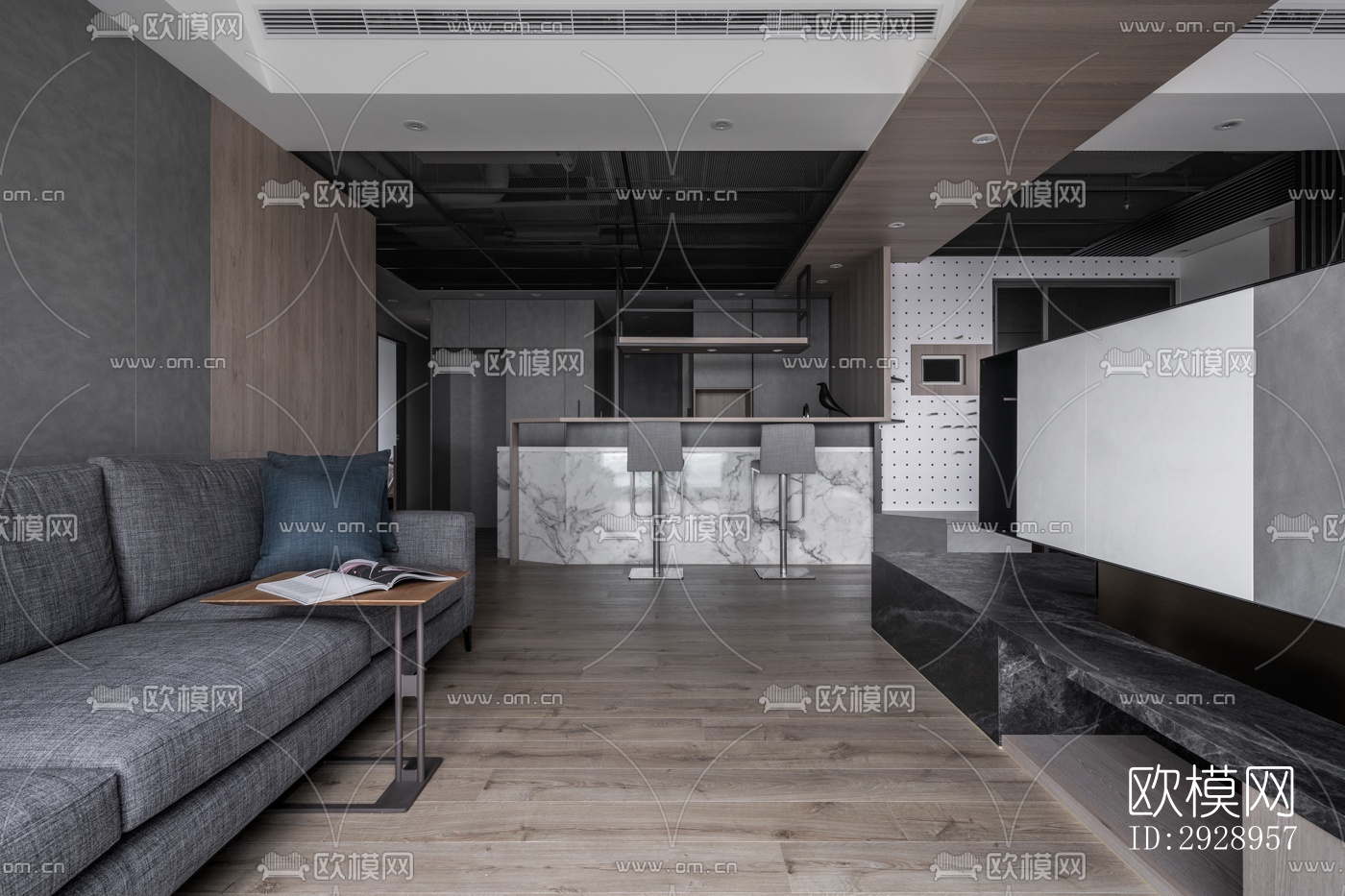 高级灰平层效果图下载（渲染图16）