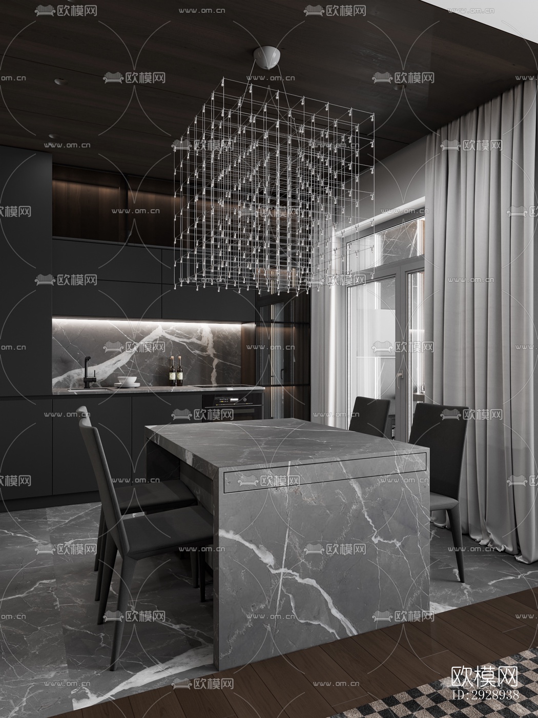 高级灰平层效果图下载（渲染图14）