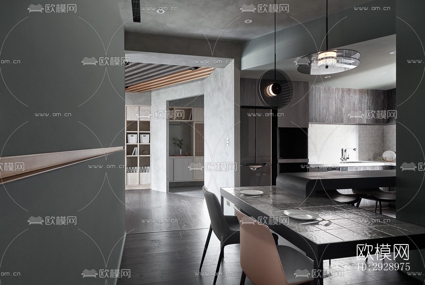 高级灰平层效果图下载（渲染图17）