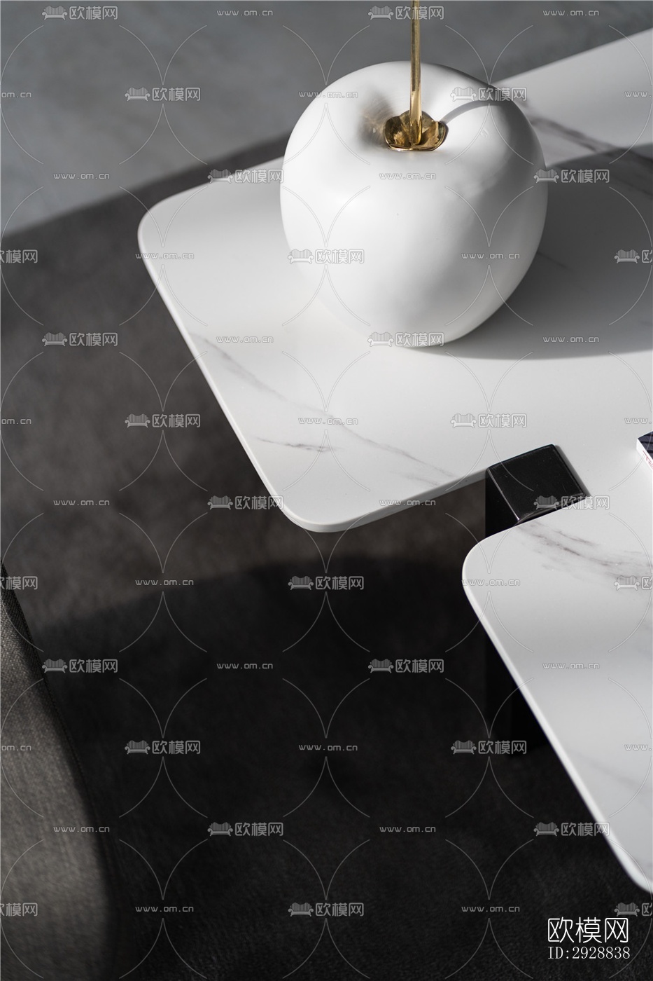 现代平层效果图下载（渲染图16）