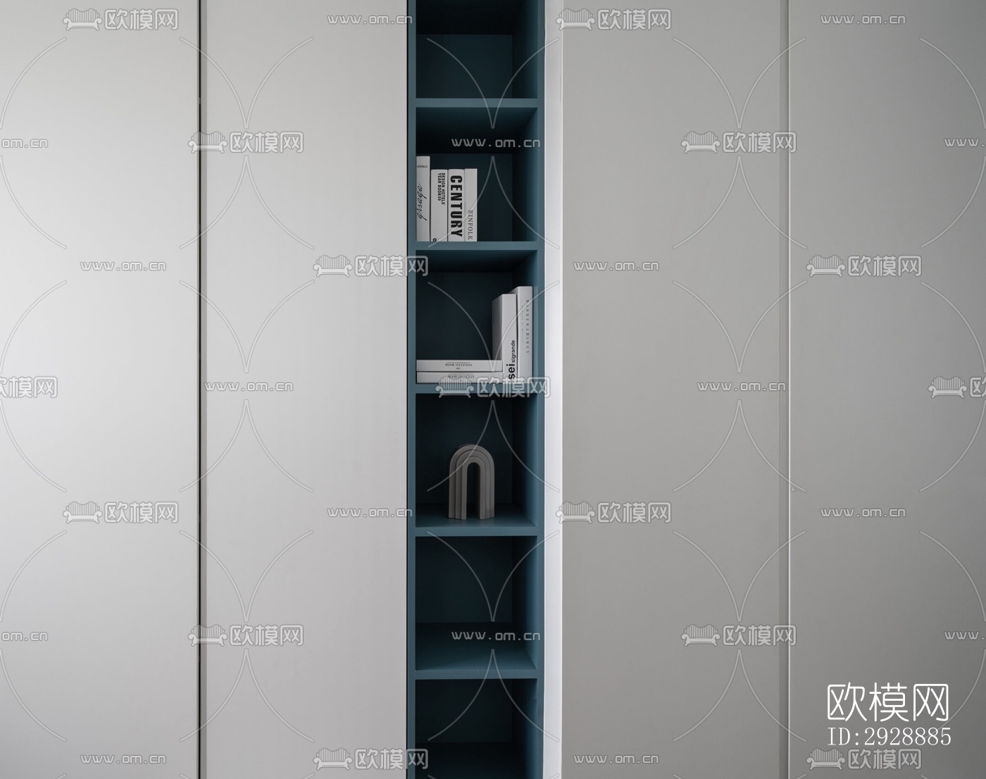 现代平层效果图下载（渲染图2）