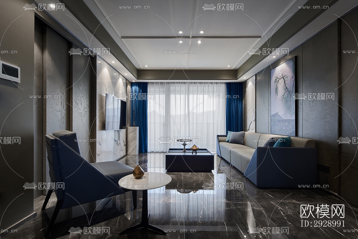 高级灰平层效果图下载（渲染图6）