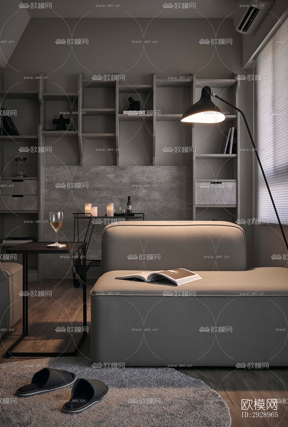 高级灰平层效果图下载（渲染图16）