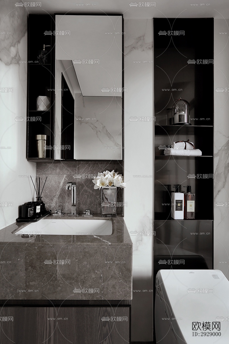 高级灰平层效果图下载（渲染图9）