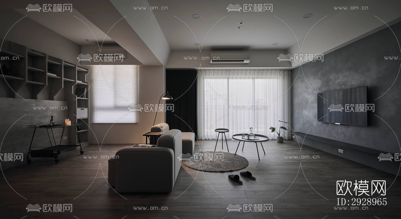 高级灰平层效果图下载（渲染图1）