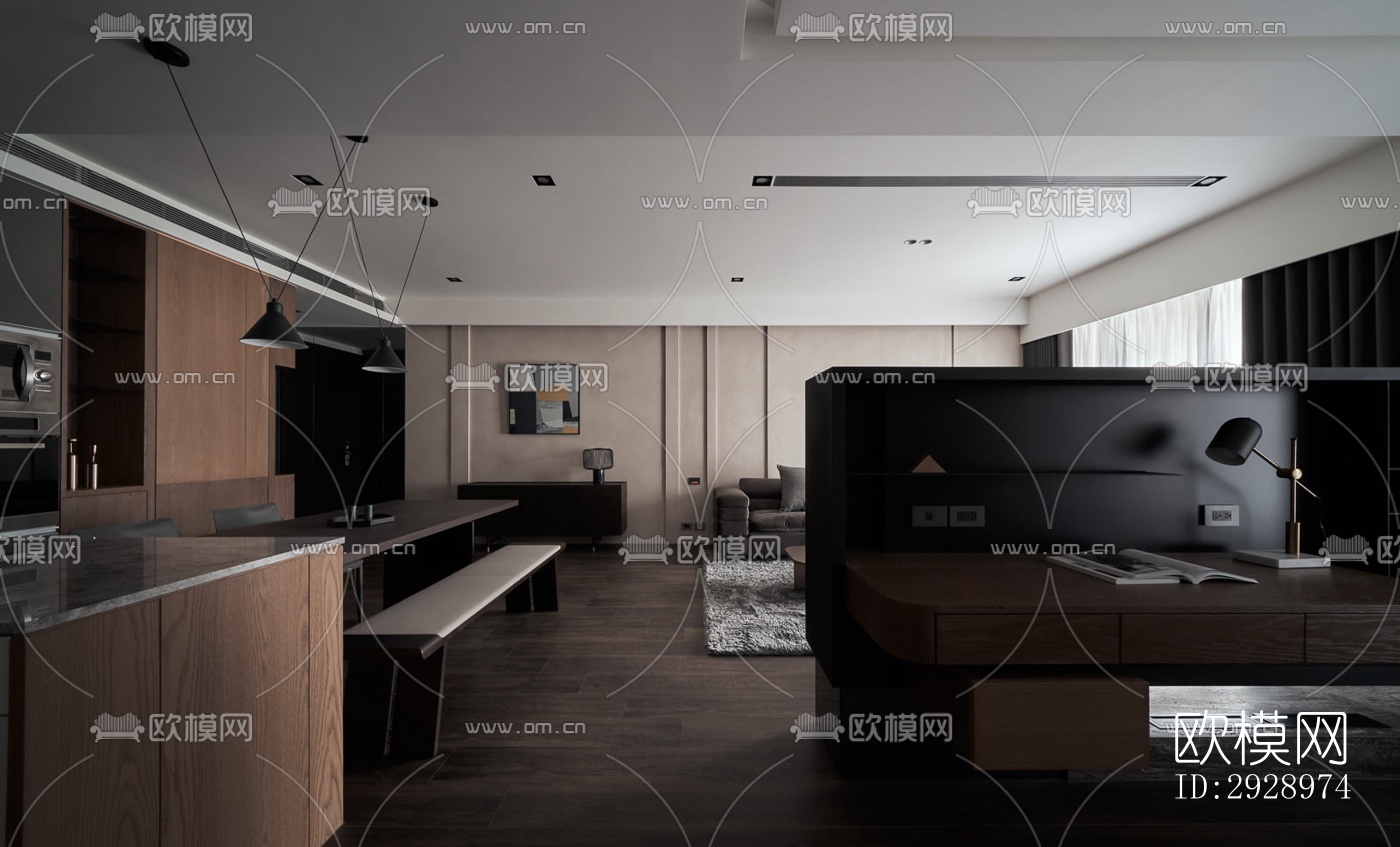 高级灰平层效果图下载（渲染图14）