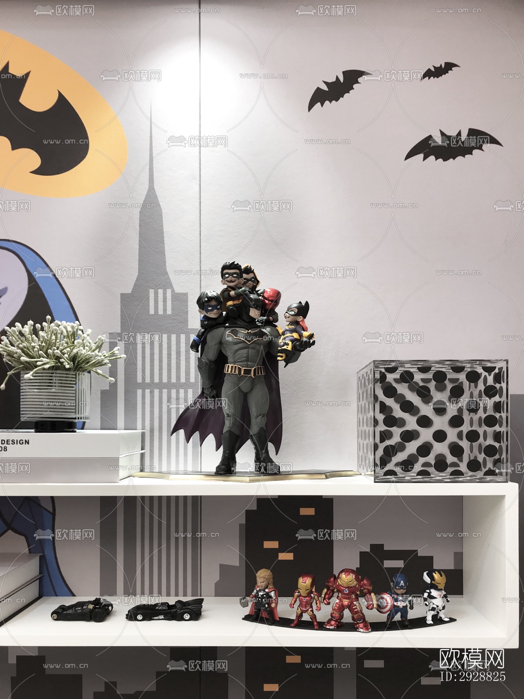 现代平层效果图下载（渲染图8）