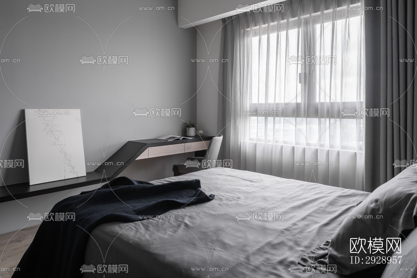 高级灰平层效果图下载（渲染图9）