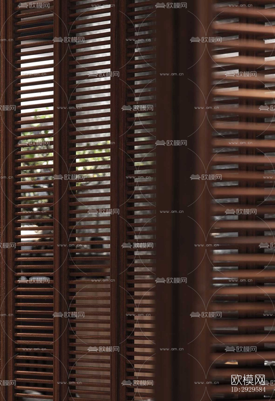 高级灰西餐厅效果图下载（渲染图8）