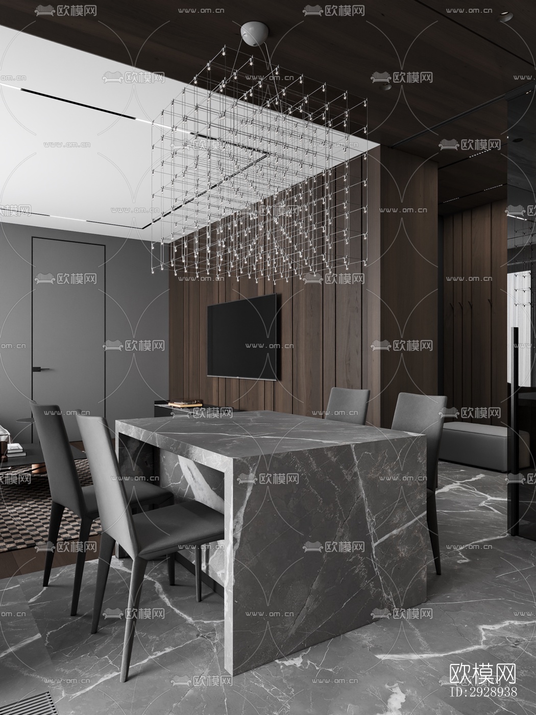 高级灰平层效果图下载（渲染图15）