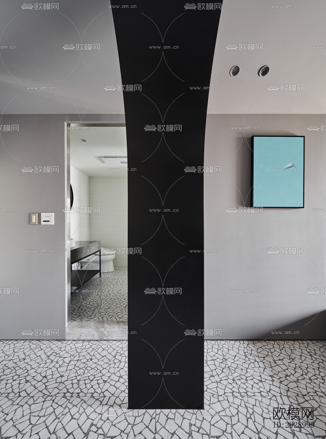 高级灰平层效果图下载（渲染图5）