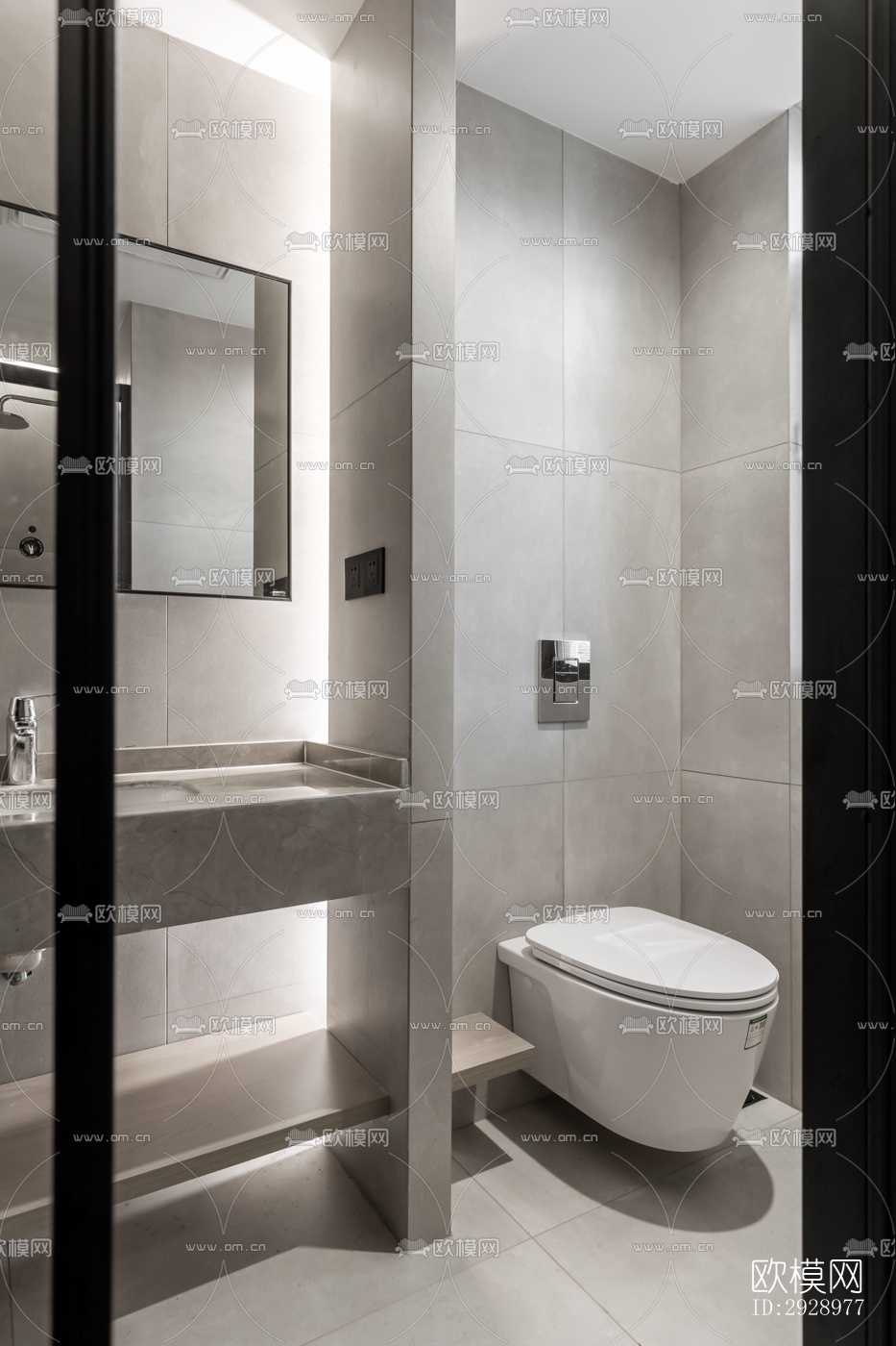 高级灰平层效果图下载（渲染图9）