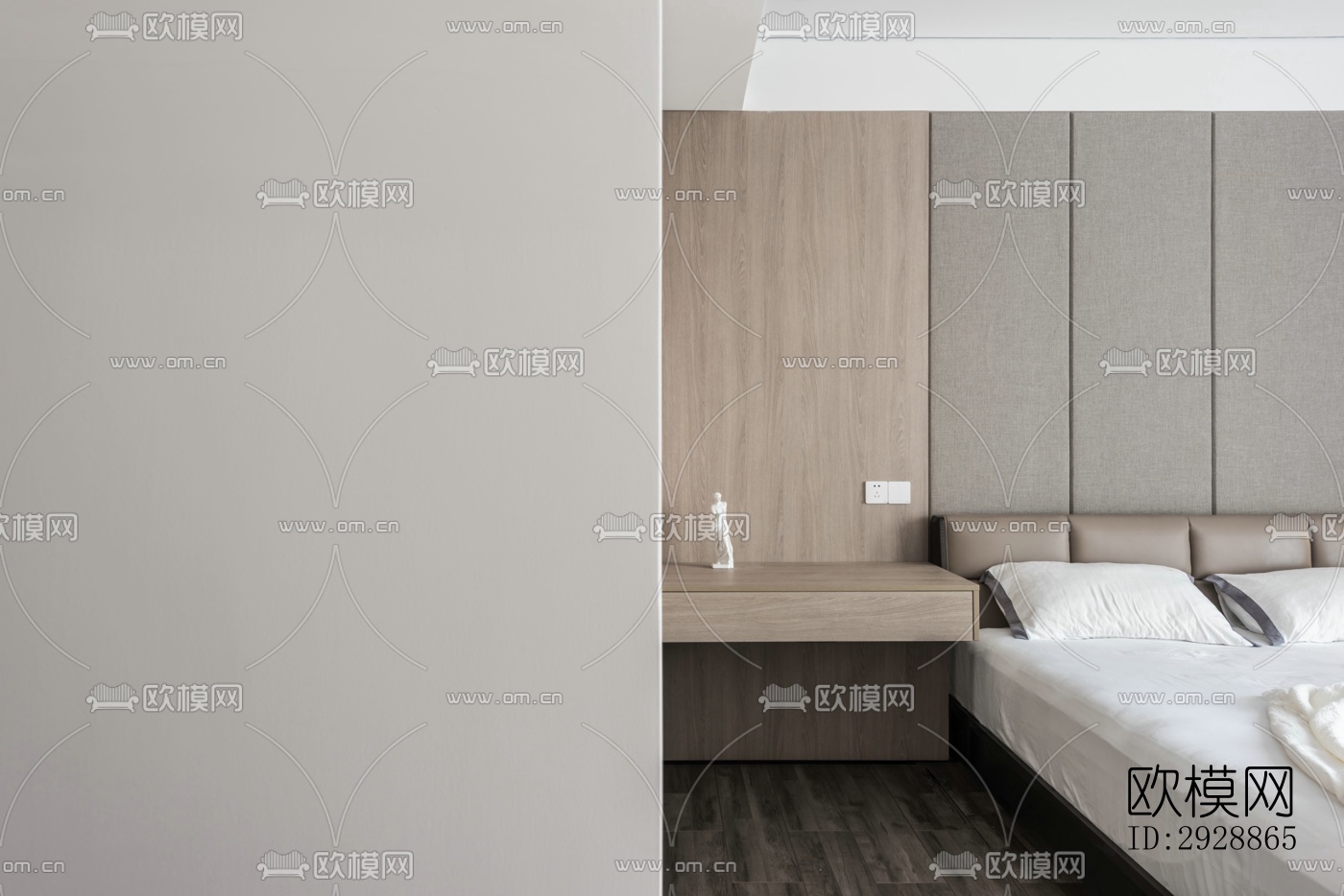 现代平层效果图下载（渲染图13）