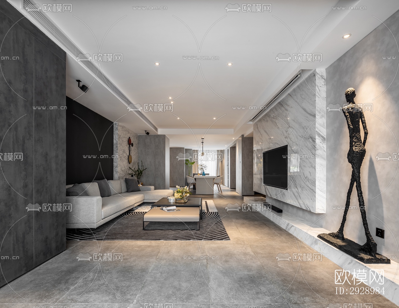 高级灰平层效果图下载（渲染图10）