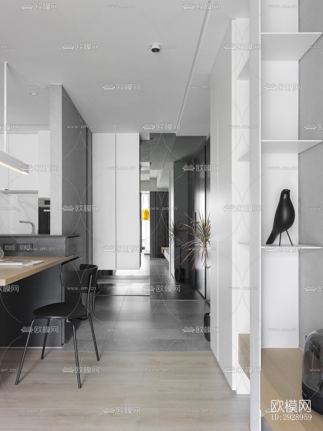 高级灰平层效果图下载（渲染图6）