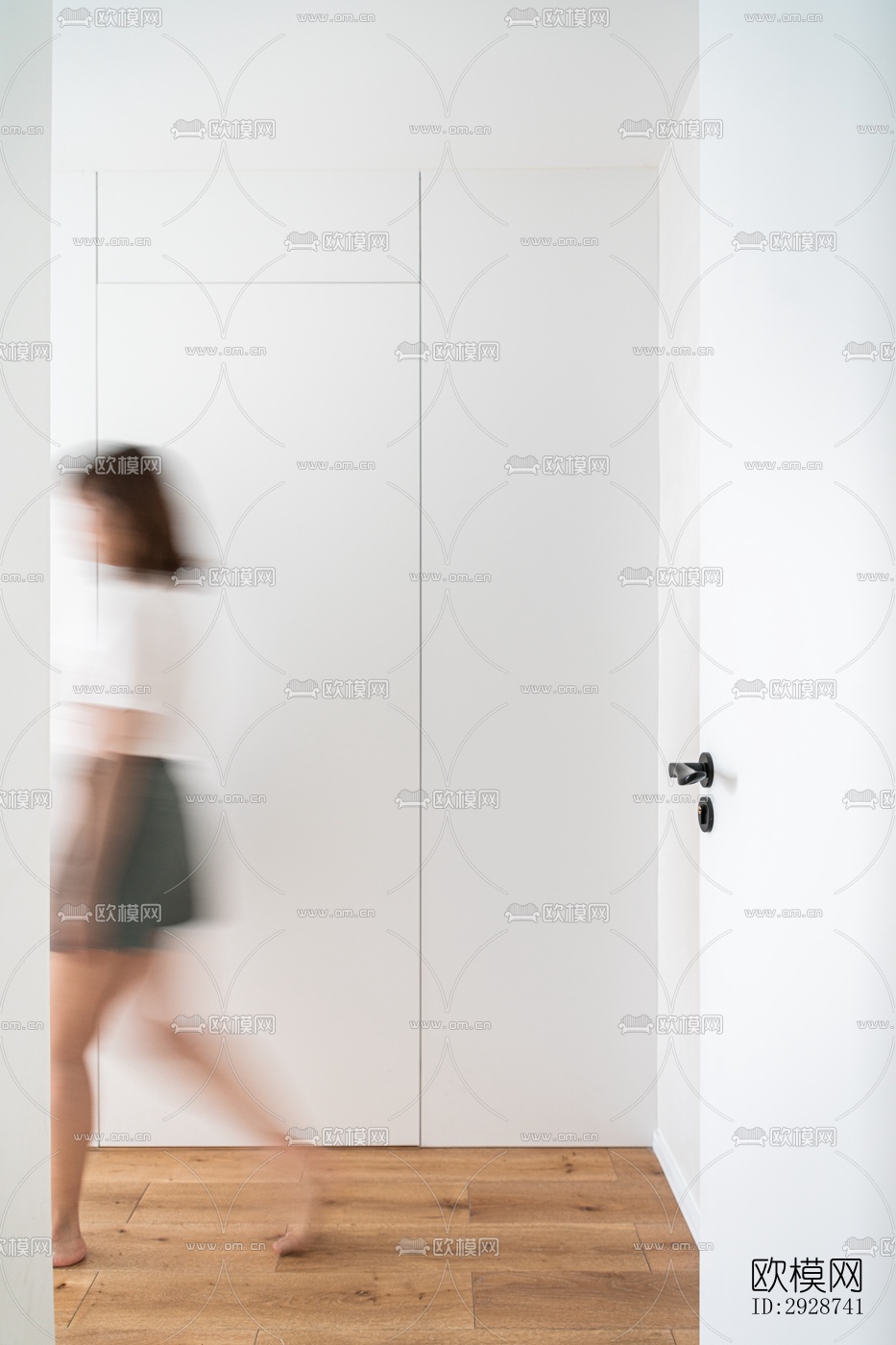 现代平层效果图下载（渲染图4）