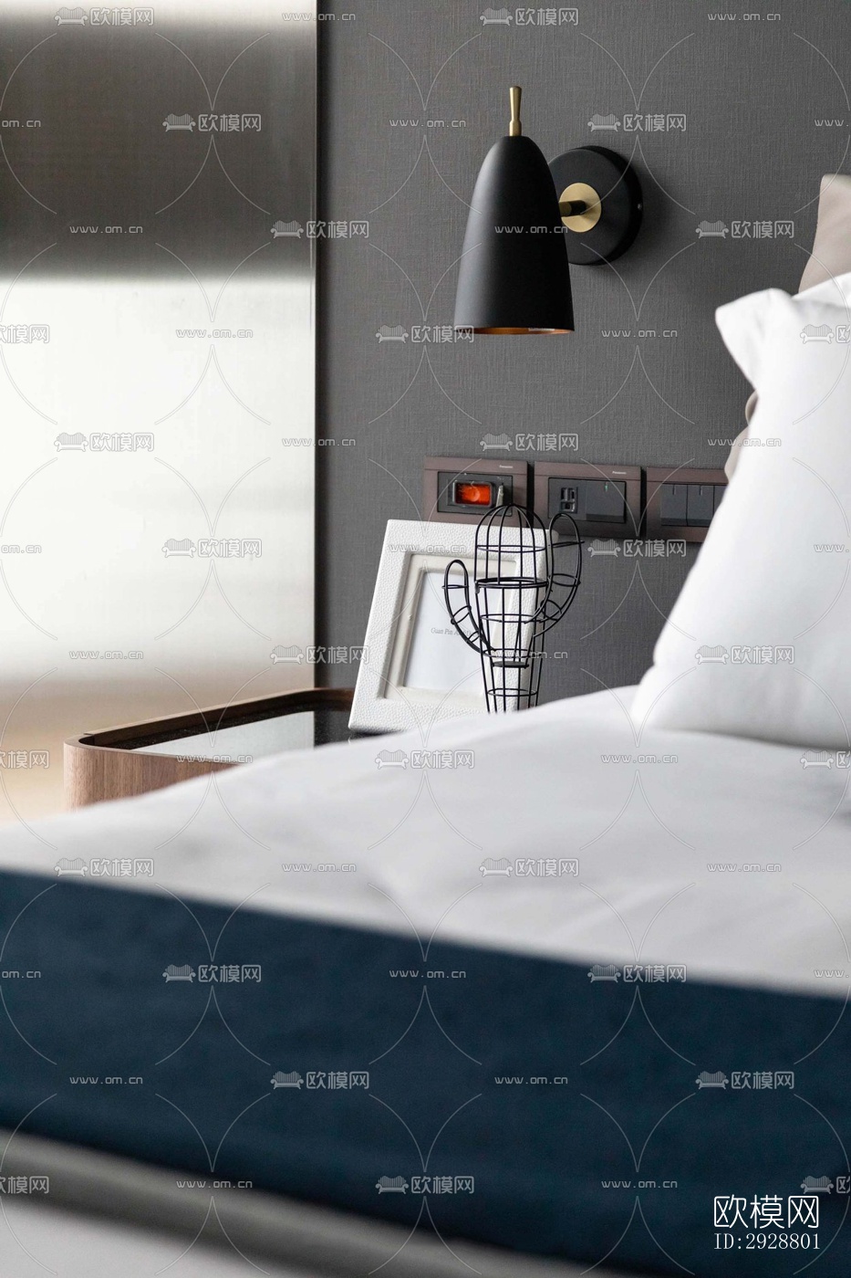 现代平层效果图下载（渲染图4）