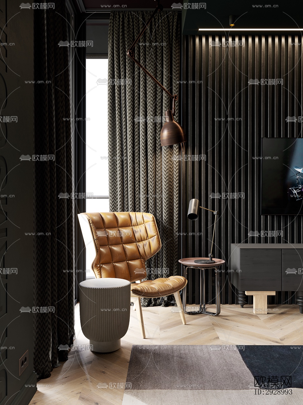 高级灰平层效果图下载（渲染图5）