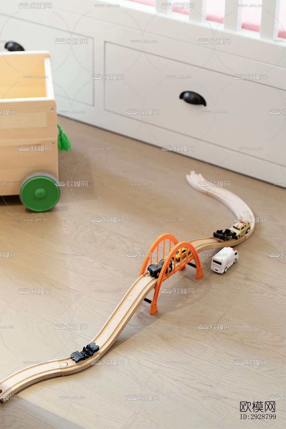 现代平层效果图下载（渲染图7）