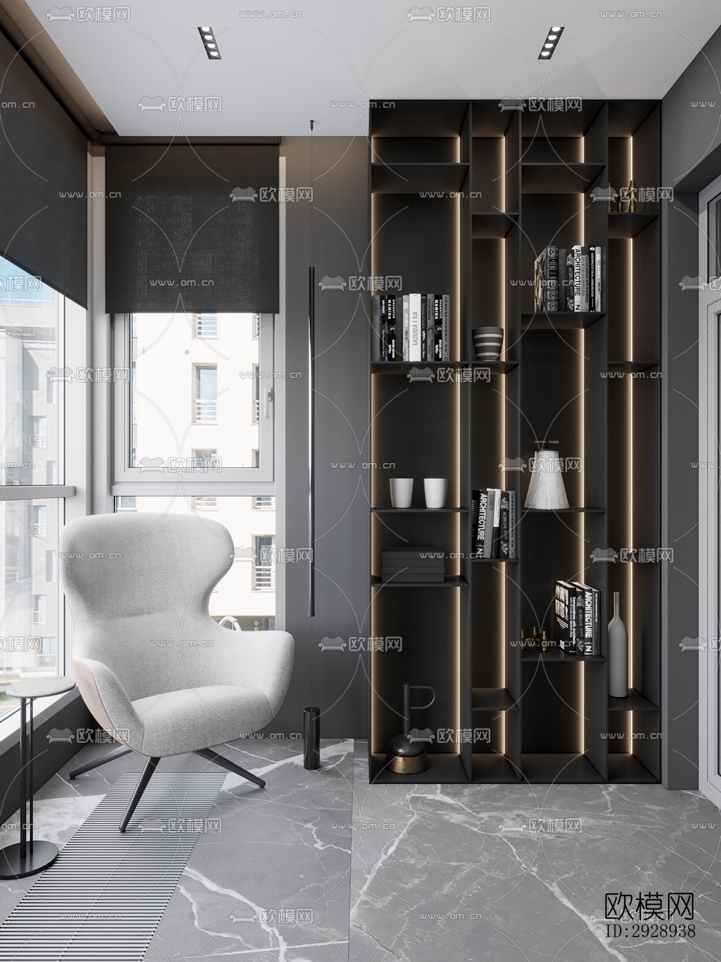 高级灰平层效果图下载（渲染图19）