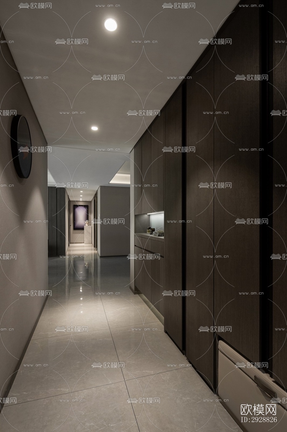 现代平层效果图下载（渲染图18）