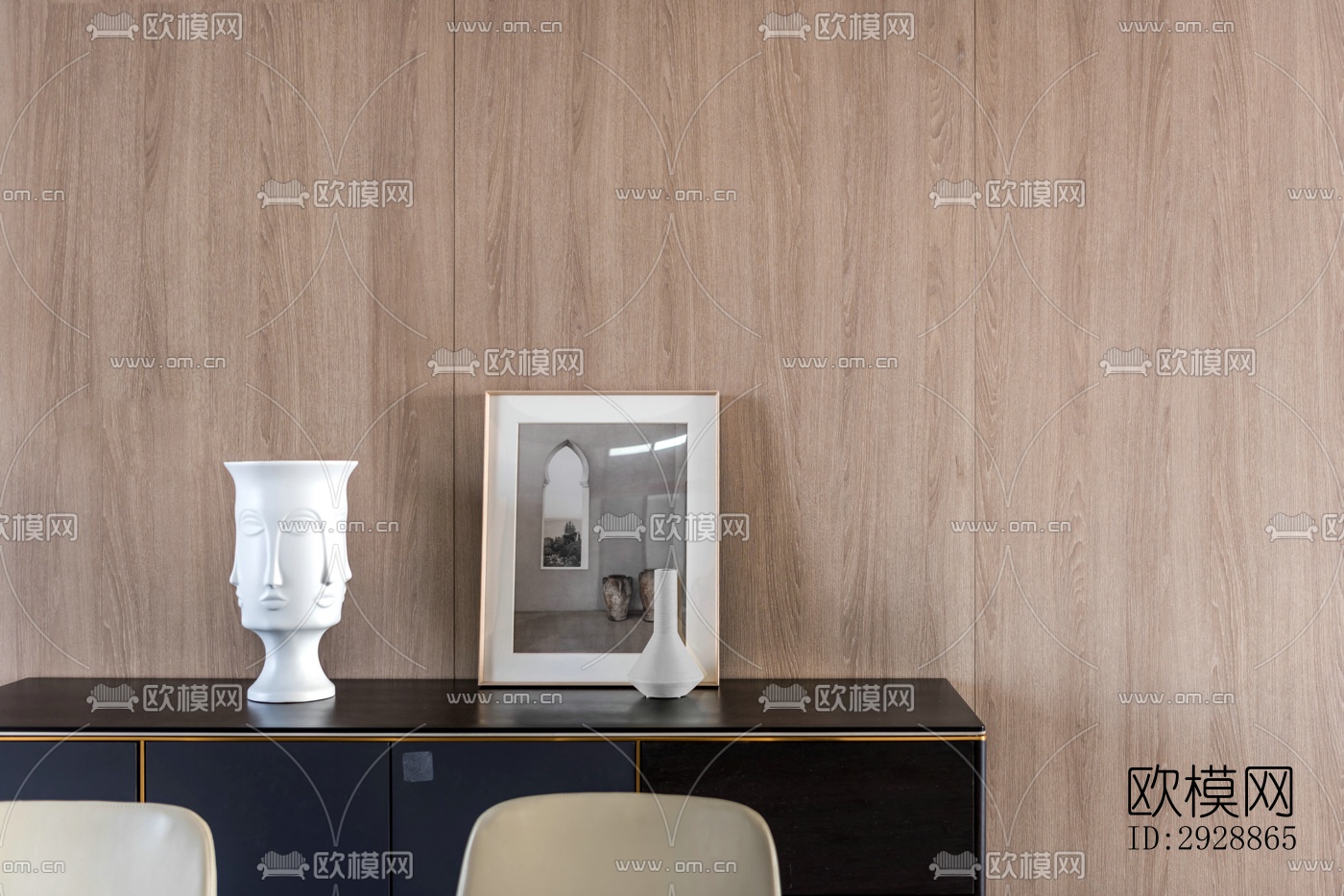 现代平层效果图下载（渲染图4）