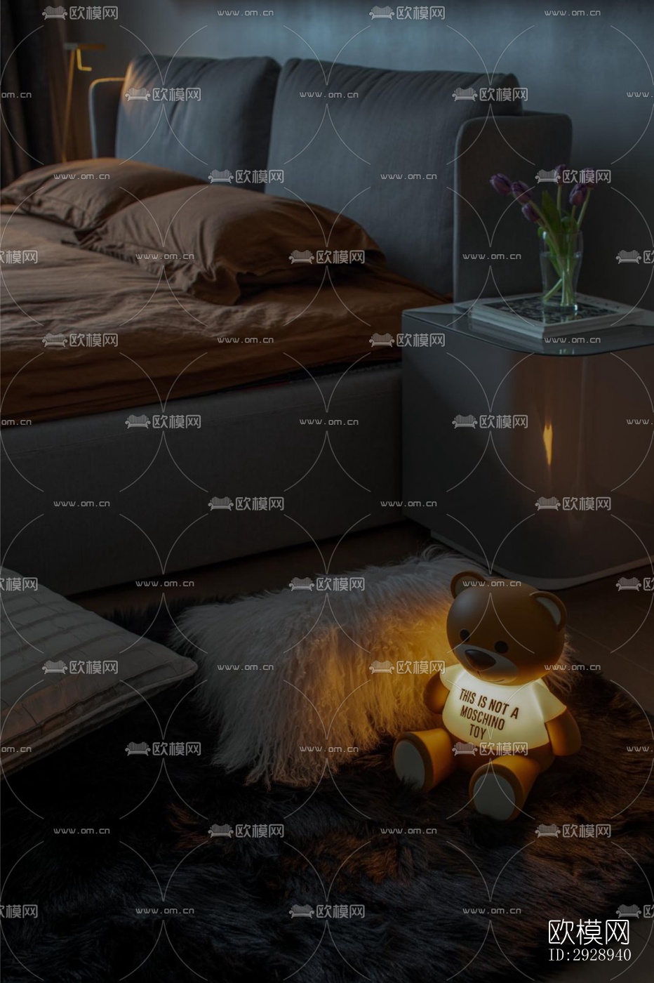 高级灰平层效果图下载（渲染图12）