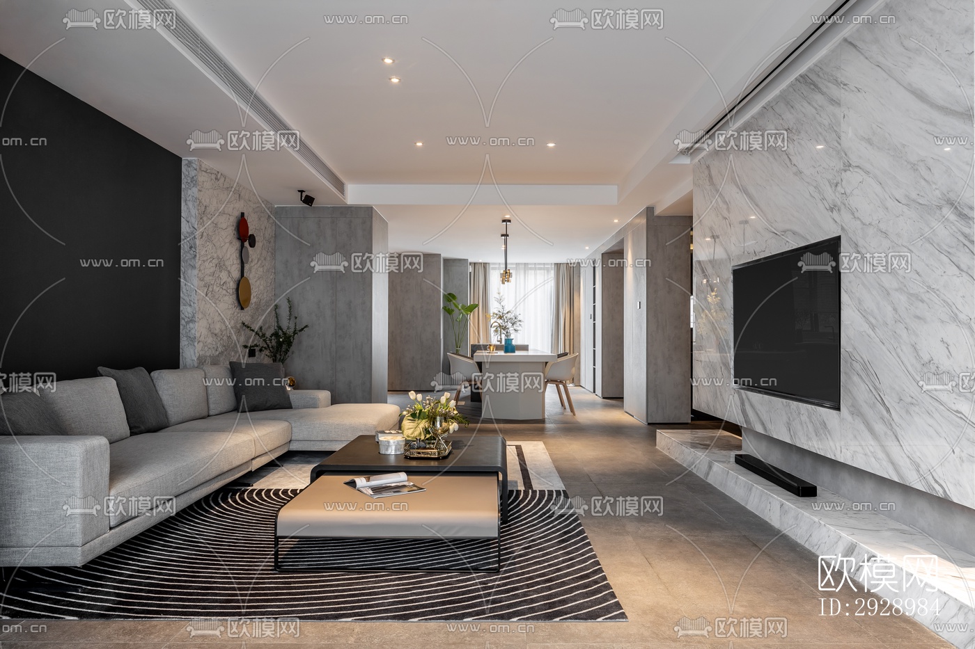 高级灰平层效果图下载（渲染图14）