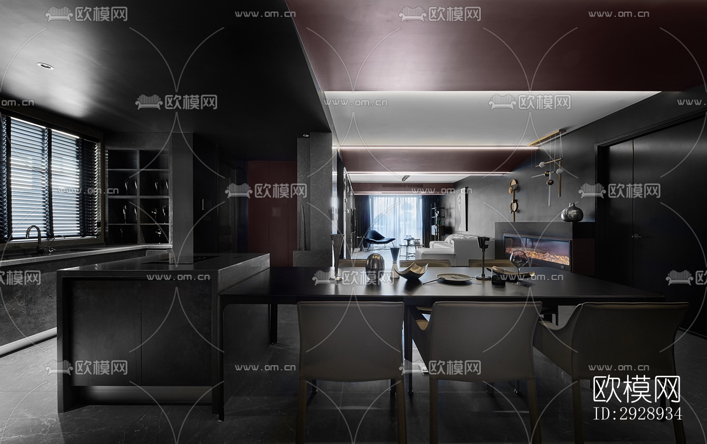 高级灰平层效果图下载（渲染图12）