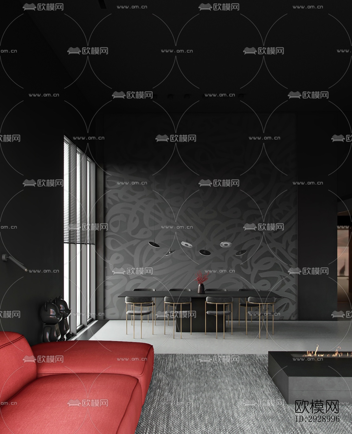 高级灰平层效果图下载（渲染图13）