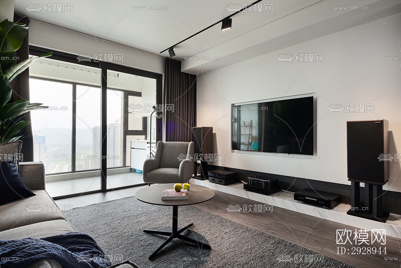 高级灰平层效果图下载（渲染图12）