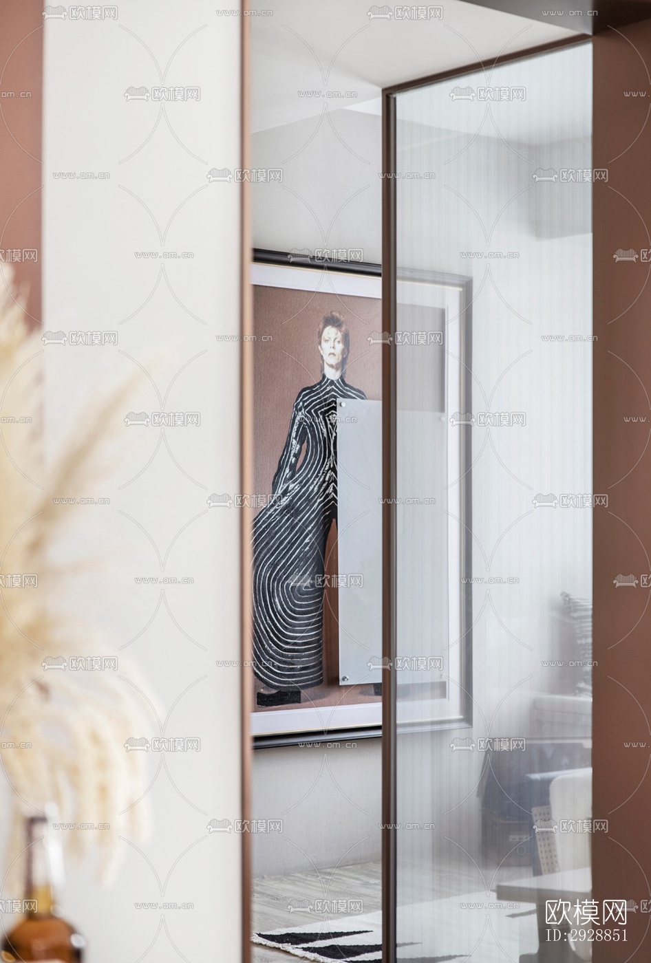 现代平层效果图下载（渲染图4）