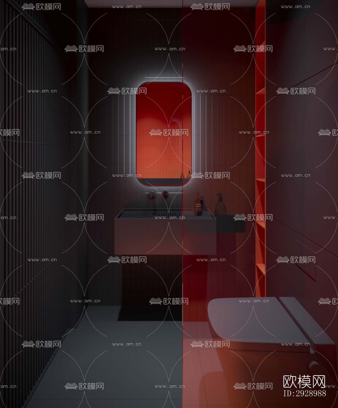 高级灰平层效果图下载（渲染图4）