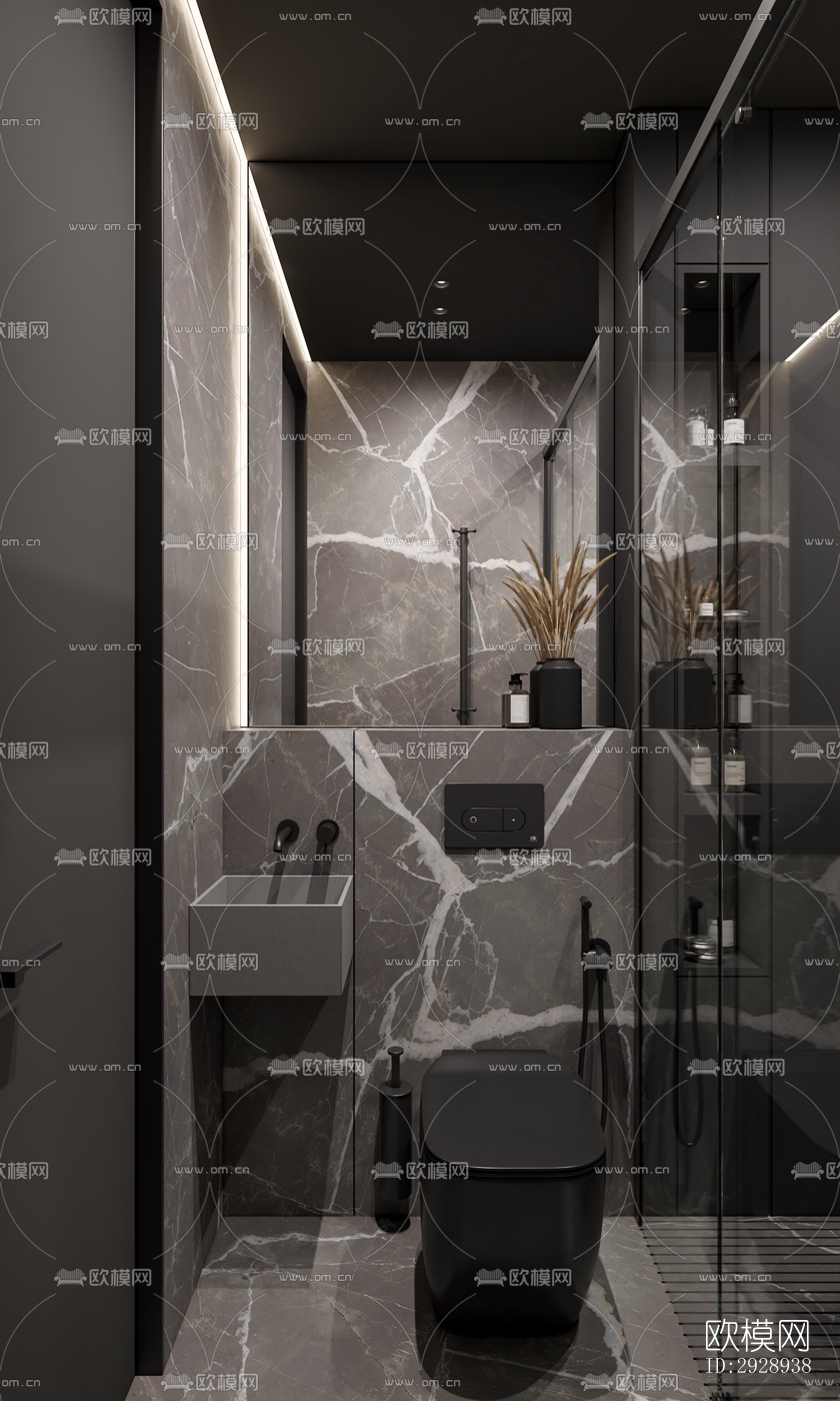 高级灰平层效果图下载（渲染图3）