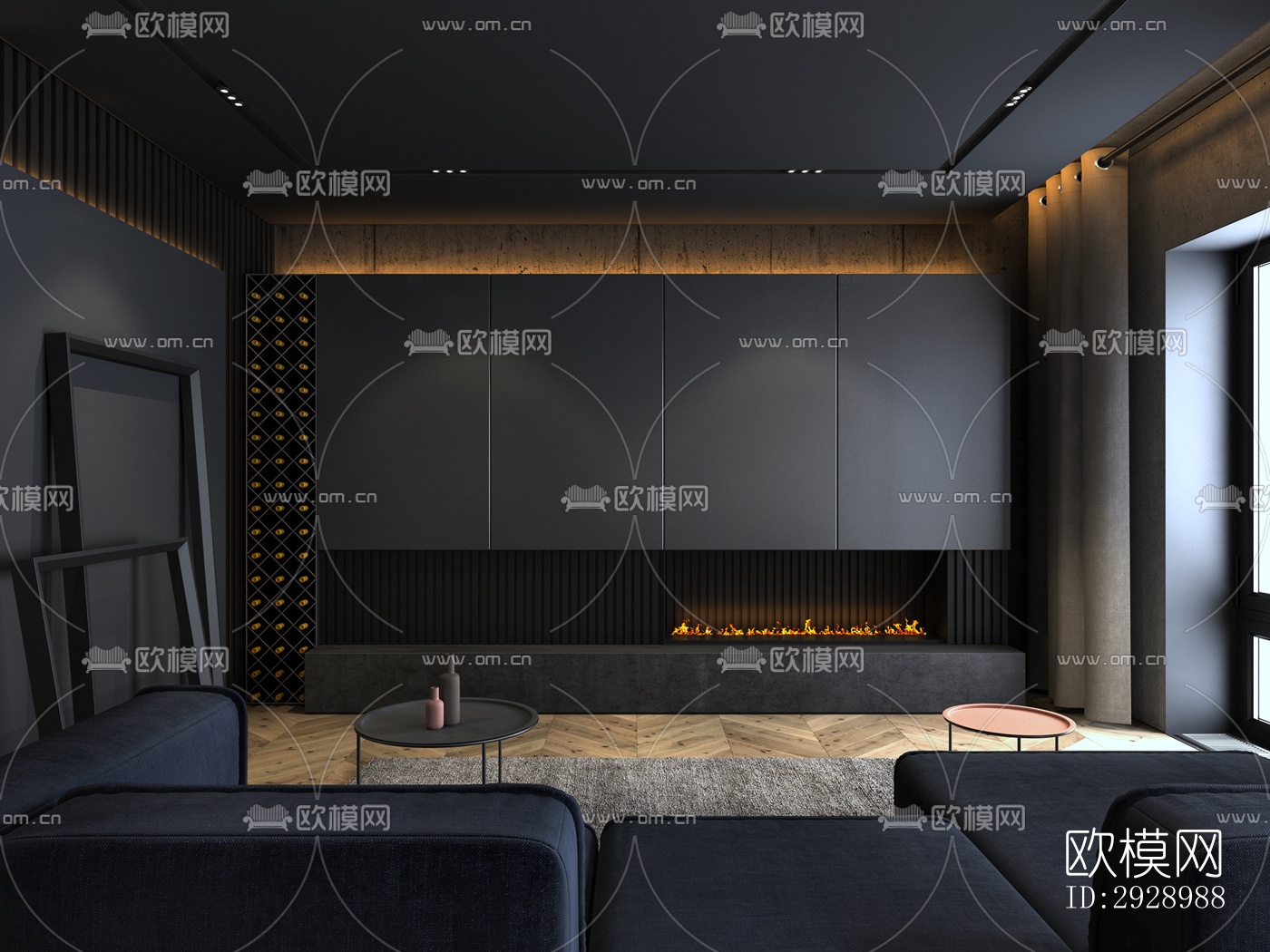 高级灰平层效果图下载（渲染图1）