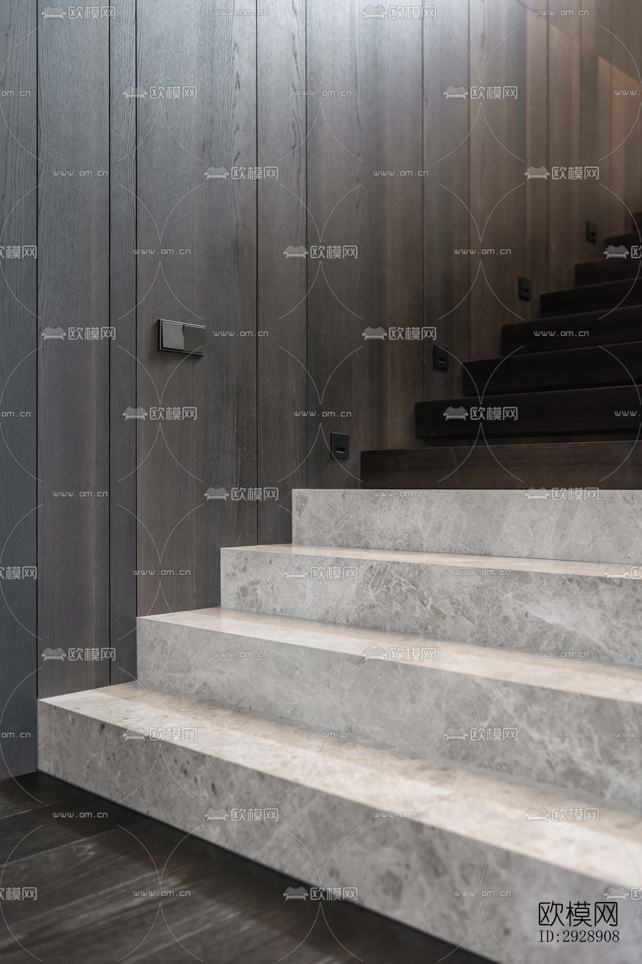 现代平层效果图下载（渲染图5）