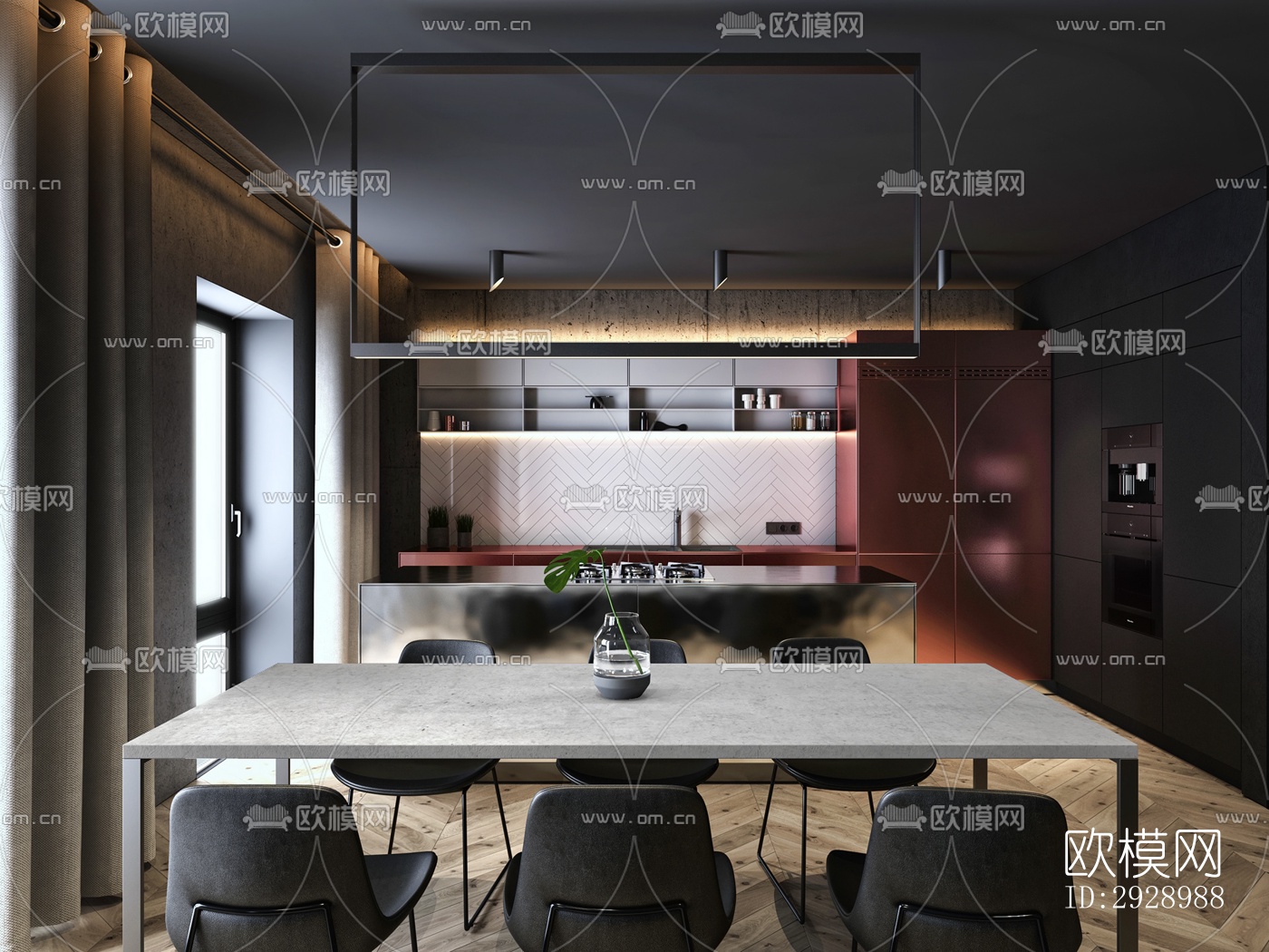 高级灰平层效果图下载（渲染图6）