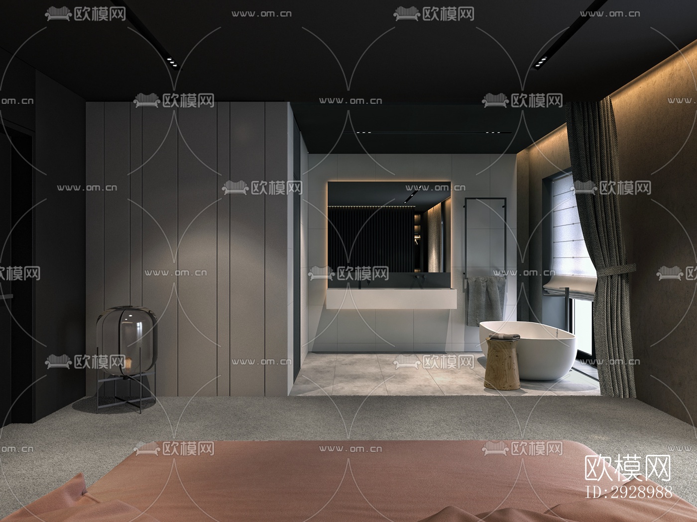 高级灰平层效果图下载（渲染图2）