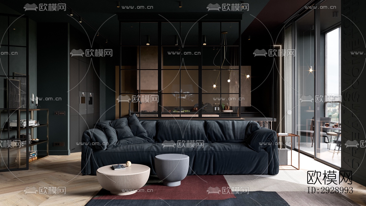 高级灰平层效果图下载（渲染图9）