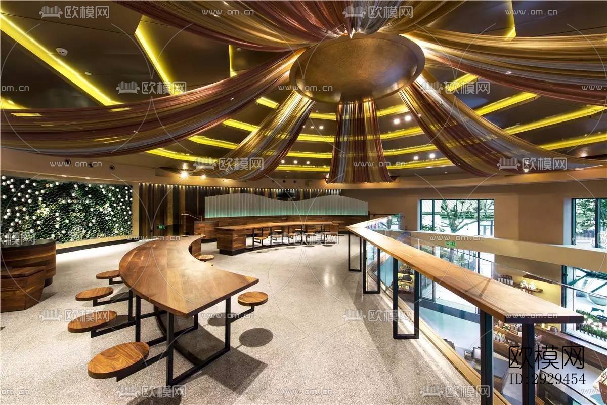 美式咖啡奶茶效果图下载（渲染图2）