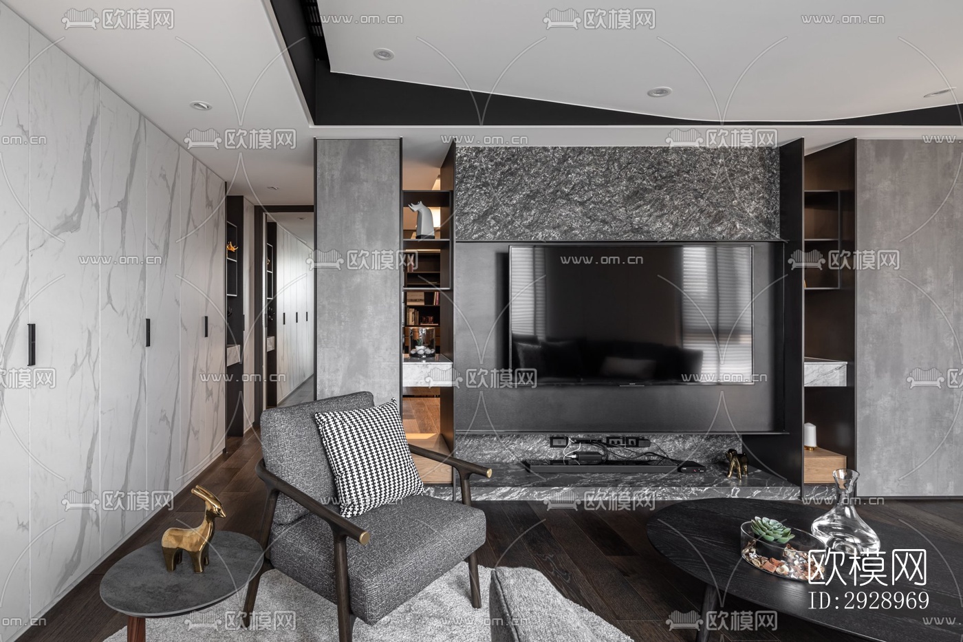 高级灰平层效果图下载（渲染图11）