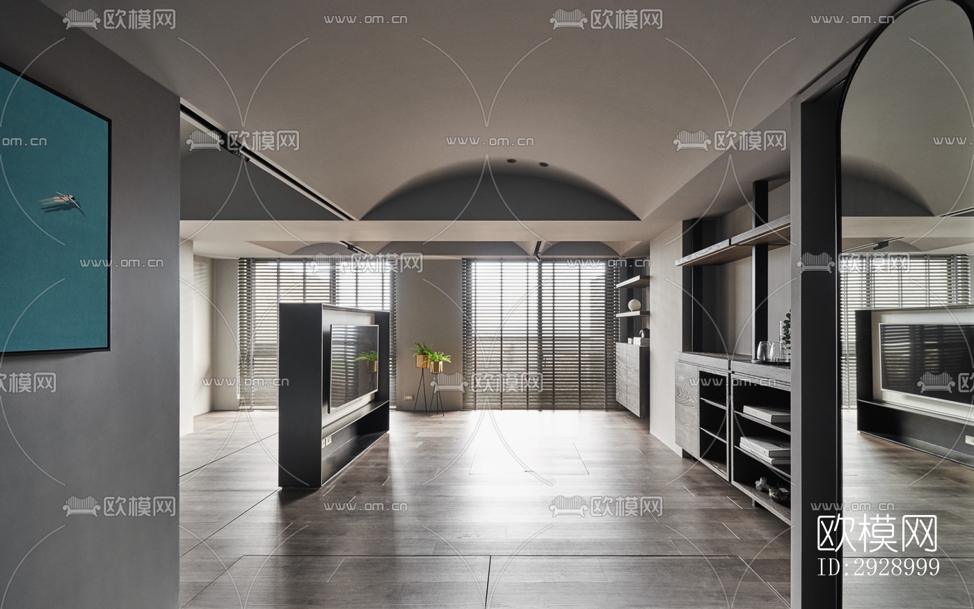 高级灰平层效果图下载（渲染图4）