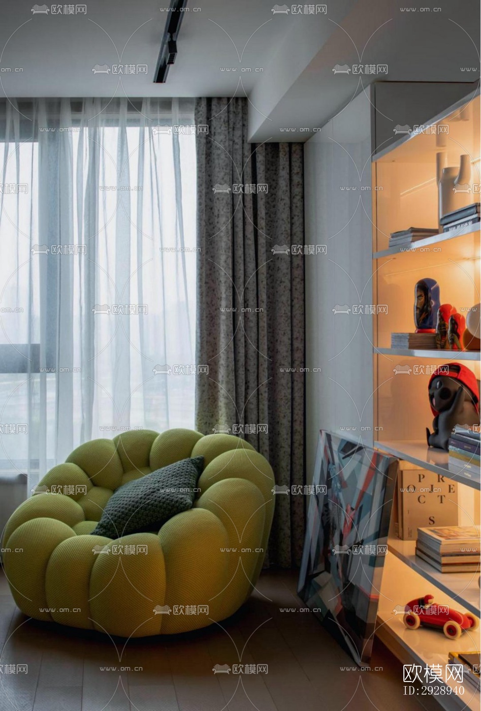 高级灰平层效果图下载（渲染图9）